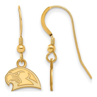 Miami University Gold-Plated Sterling Silver Redhawks Earrings
