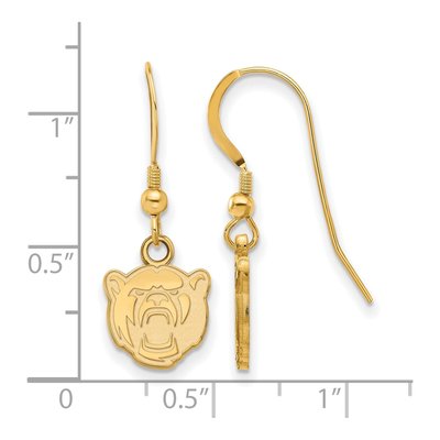 Baylor University Gold-Plated Sterling Silver Earrings – view 2
