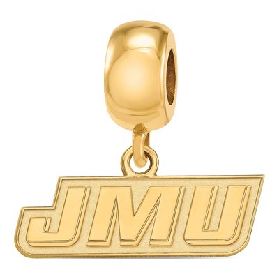 James Madison University Gold-Plated Sterling Silver Dangle Charm