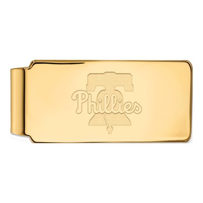 Philadelphia Phillies Gold-Plated Money Clip