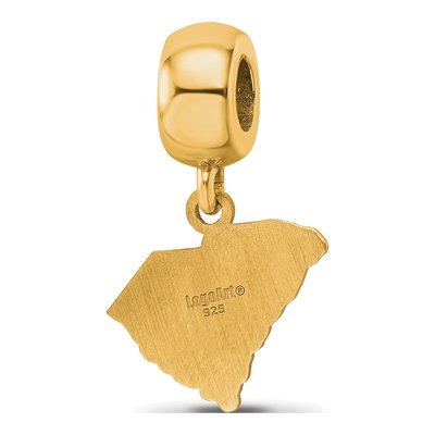 The Citadel Gold-Plated Sterling Silver Small Dangle Bead – view 5