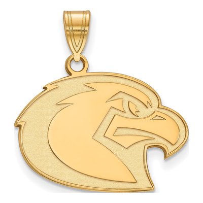 Marquette University Gold-Plated Sterling Silver Large Eagle Pendant