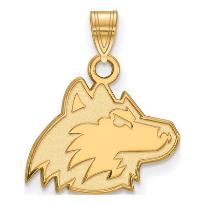 Northern Illinois University Gold-Plated Sterling Silver Huskies Small Pendant