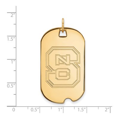 NC State Wolfpack Dog Tag Pendant – view 2