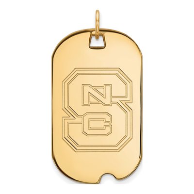 NC State Wolfpack Dog Tag Pendant