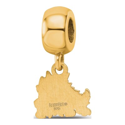 TCU Horned Frog Dangle Bead Charm – view 5