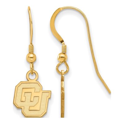 University of Colorado Gold-Plated Sterling Silver Earrings