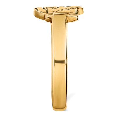 Auburn University Gold-Plated Sterling Silver Toe Ring – view 2
