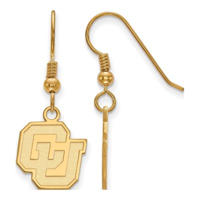 University of Colorado Gold-Plated Sterling Silver Earrings