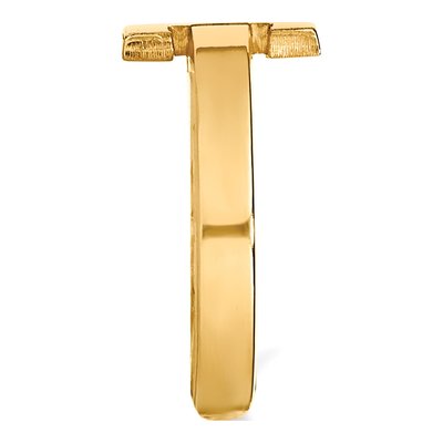 University of Illinois Gold-Plated Sterling Silver Toe Letter I Ring – view 2