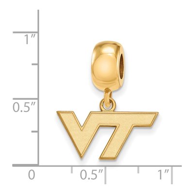 Virginia Tech Dangle Bead Charm – view 3