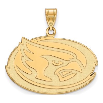 Iowa State University Gold-Plated Sterling Silver Large Cardinal Pendant
