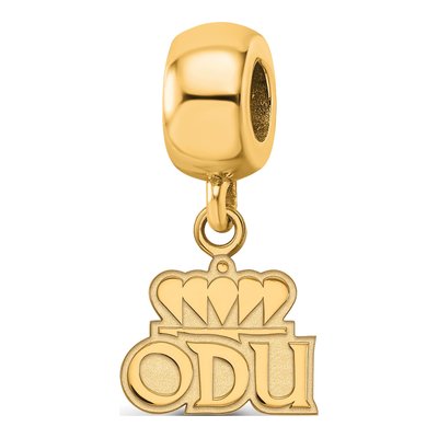 Old Dominion University Dangle Bead Charm
