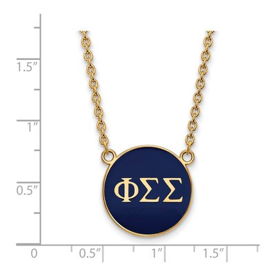 Phi Sigma Sigma Necklace – view 2