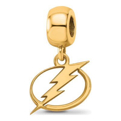 Tampa Bay Lightning Dangle Bead