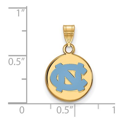 UNC Tar Heels N-C Enamel Disc Pendant – view 2