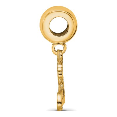 St. Louis Cardinals Gold-Plated Sterling Silver Small Bird Dangle Bead – view 2