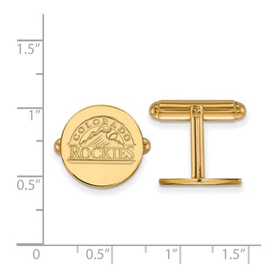Colorado Rockies Cuff Links – view 2
