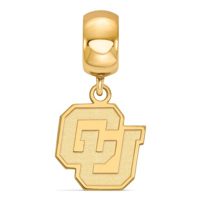 University of Colorado Gold-Plated Dangle Bead Charm – view 3