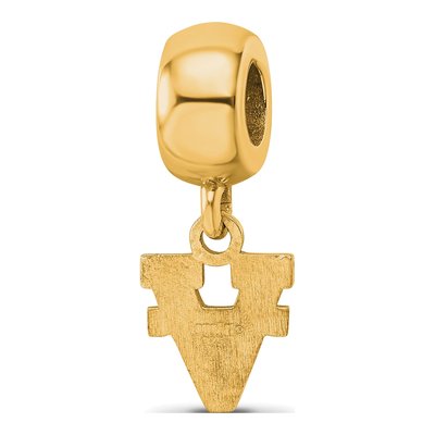 University of Virginia Gold-Plated Sterling Silver Extra Small Of Dangle Bead – view 5