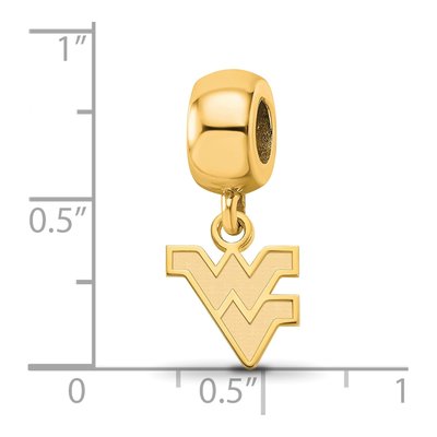 West Virginia University Dangle Bead Charm – view 3