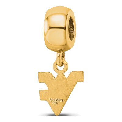 West Virginia University Dangle Bead Charm – view 5