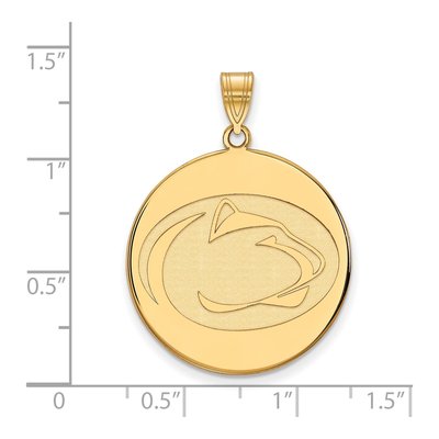 Penn State Lions Extra Large Disc Pendant – view 2