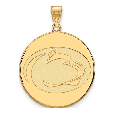 Penn State Lions Extra Large Disc Pendant