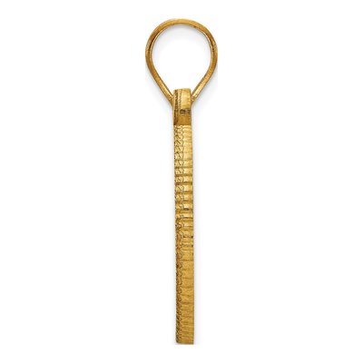 Baylor University Gold-Plated Sterling Silver Medium Crest Pendant – view 2