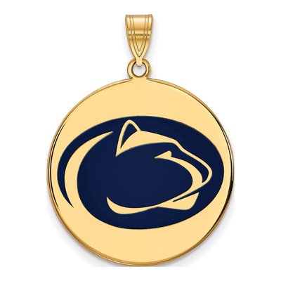 Penn State Lion Extra Large Disc Pendant
