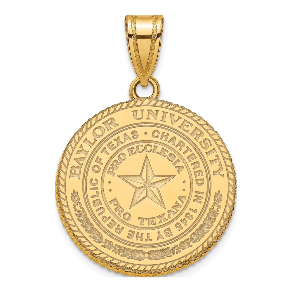 Baylor University Large Crest Pendant