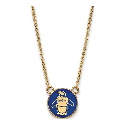 Theta Phi Alpha Gold-Plated Sterling Silver Small Symbol Necklace