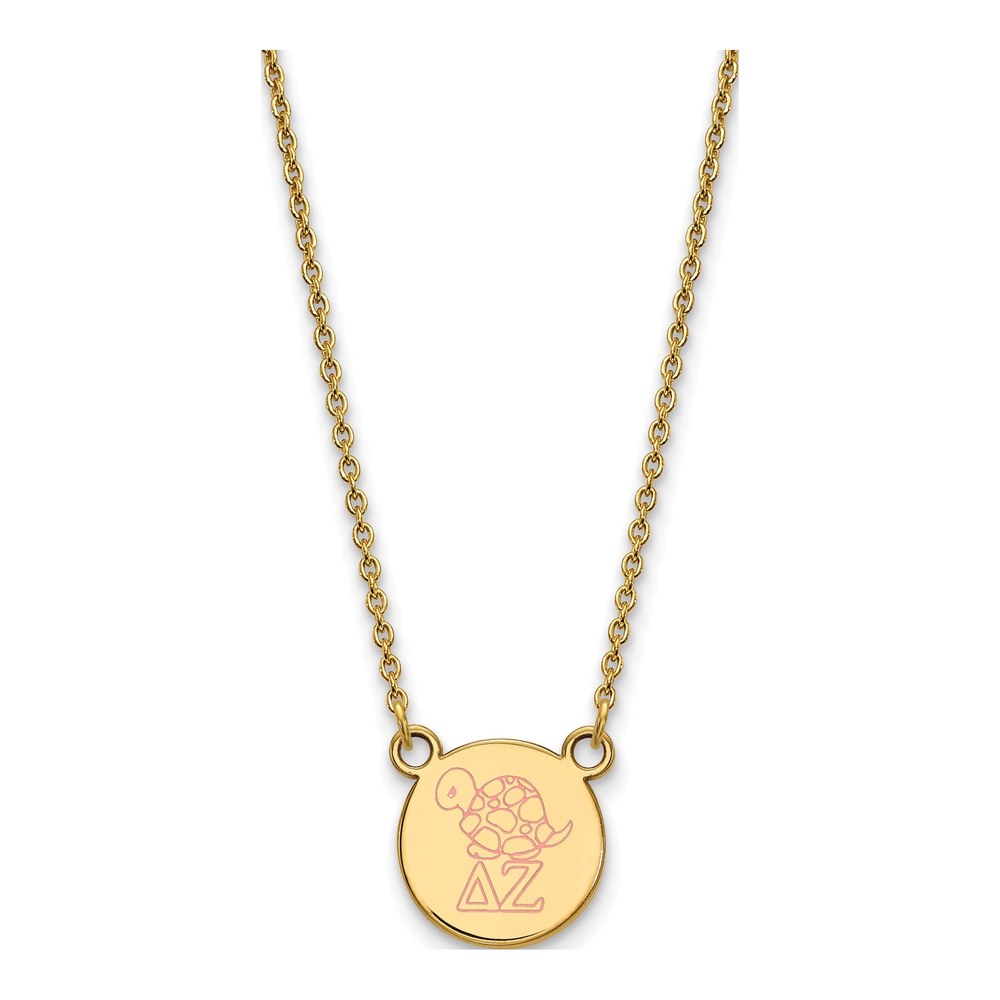 Delta Zeta Sorority Pendant Necklace