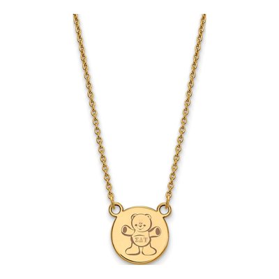 Sigma Delta Tau Gold-Plated Sterling Silver Small Symbol Necklace