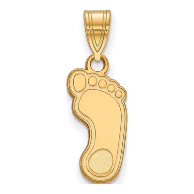 University of North Carolina Gold-Plated Sterling Silver Medium UNC Tar Heels Pendant