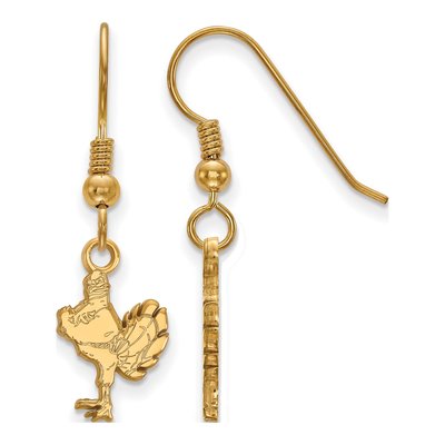Virginia Tech Gold-Plated Sterling Silver HokieBird Earrings