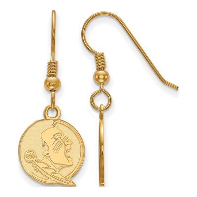 Florida State University Gold-Plated Sterling Silver FSU Seminoles Earrings