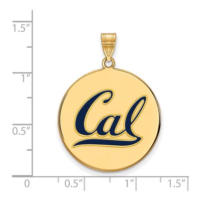 UC Berkeley Extra Large Enamel Disc Pendant – view 2