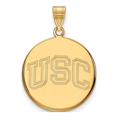USC Trojans Large Disc Pendant