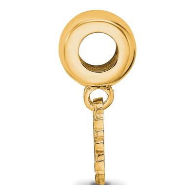 Georgia Tech Yellow Jacket Dangle Bead Charm – view 2