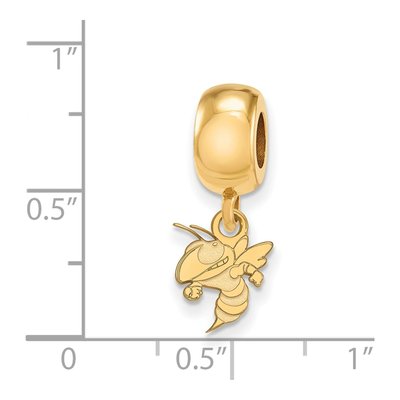 Georgia Tech Yellow Jacket Dangle Bead Charm – view 3