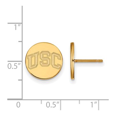 USC Trojans Extra Small Disc Post Earrings – view 2