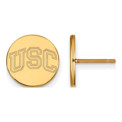 USC Trojans Extra Small Disc Post Earrings