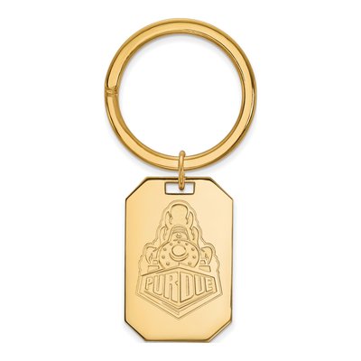 Purdue Boilermakers Train Logo Key Ring