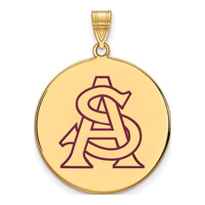 Arizona State Sun Devils Enamel Disc Pendant