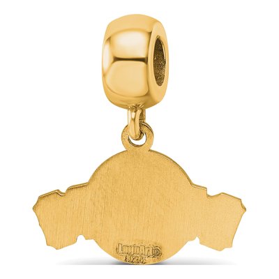 San Francisco Giants Gold-Plated Sterling Silver Small SF Dangle Bead – view 5