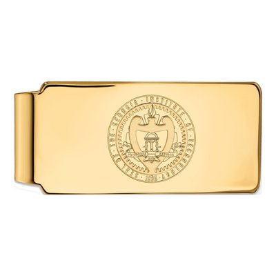 Georgia Tech Crest Money Clip