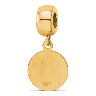 University of Alabama Gold-Plated Sterling Silver Small Crimson Tide Dangle Bead – view 5