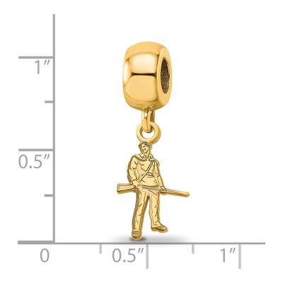 WVU Mountaineers Dangle Bead Charm – view 2
