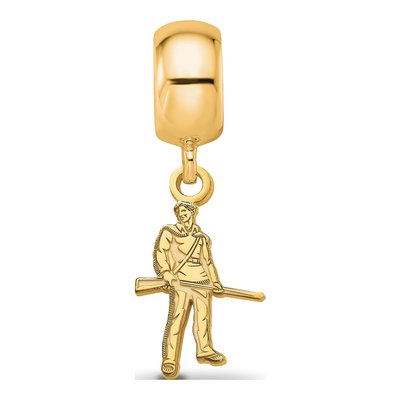 WVU Mountaineers Dangle Bead Charm – view 3